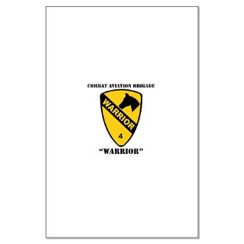 CAB - M01 - 02 - DUI - Combat Aviation Brigade - Warrior with Text - Large Poster - Click Image to Close