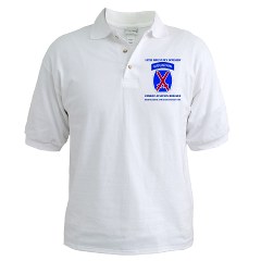 CABFHHC - A01 - 04 - DUI - Headquarter and Headquarters Coy with Text Golf Shirt