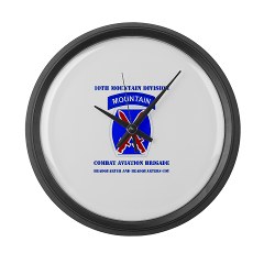 CABFHHC - M01 - 03 - DUI - Headquarter and Headquarters Coy with Text Large Wall Clock - Click Image to Close