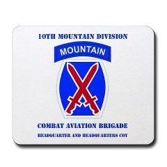 CABFHHC - M01 - 03 - DUI - Headquarter and Headquarters Coy with Text Mousepad - Click Image to Close