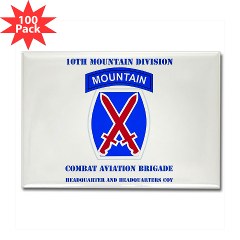 CABFHHC - M01 - 01 - DUI - Headquarter and Headquarters Coy with Text Rectangle Magnet (100 pack) - Click Image to Close