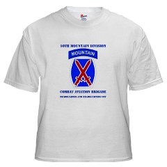 CABFHHC - A01 - 04 - DUI - Headquarter and Headquarters Coy with Text White T-Shirt