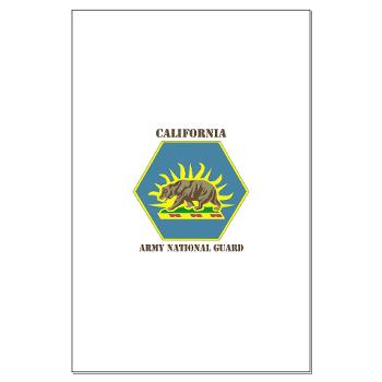 CALIFORNIAARNG - M01 - 02 - DUI - California Army National Guard with text - Large Poster
