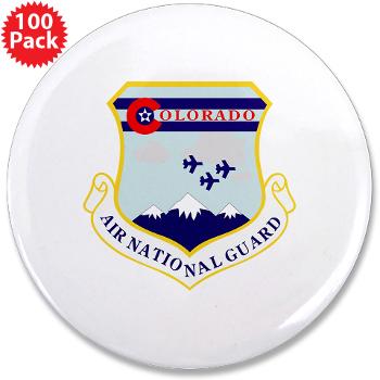CANG - M01 - 01 - Colorado Air National Guard - 3.5" Button (100 pack)