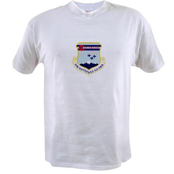 CANG - A01 - 04 - Colorado Air National Guard with Text - Value T-shirt
