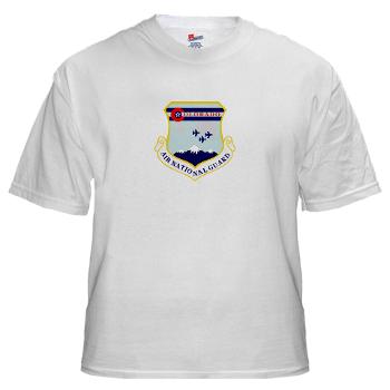 CANG - A01 - 04 - Colorado Air National Guard with Text - White t-Shirt