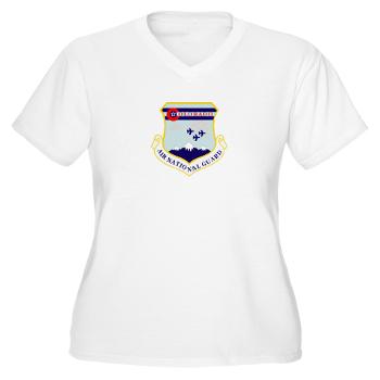 CANG - A01 - 04 - Colorado Air National Guard with Text - Women's V-Neck T-Shirt