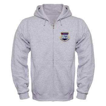 CANG - A01 - 03 - Colorado Air National Guard with Text - Zip Hoodie