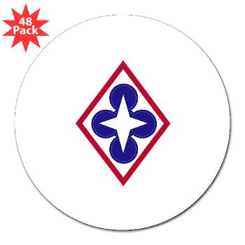 CASCOM - M01 - 01 - Combined Arms Support Command - 3" Lapel Sticker (48 pk)