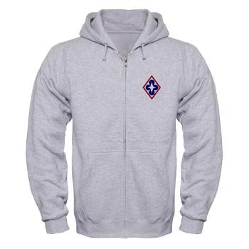CASCOM - A01 - 03 - Combined Arms Support Command - Zip Hoodie - Click Image to Close