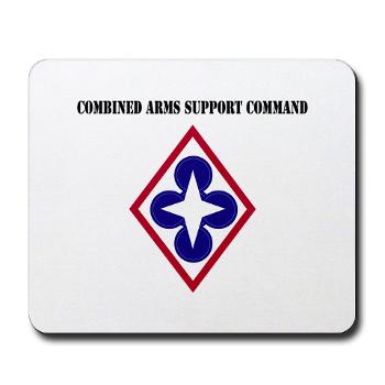 CASCOM - M01 - 03 - Combined Arms Support Command with Text - Mousepad
