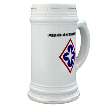 CASCOM - M01 - 03 - Combined Arms Support Command with Text - Stein - Click Image to Close
