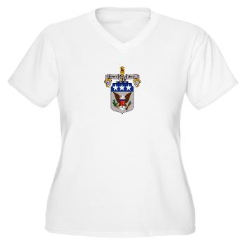 CB - A01 - 04 - Carlisle Barracks - Women's V-Neck T-Shirt