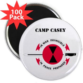 CC - M01 - 01 - Camp Casey with Text - 2.25" Magnet (100 pack)