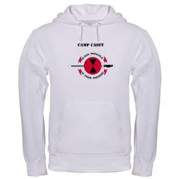 CC - A01 - 03 - Camp Casey with Text - Hooded Sweatshirt