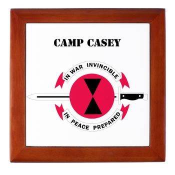 CC - M01 - 03 - Camp Casey with Text - Keepsake Box - Click Image to Close