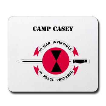 CC - M01 - 03 - Camp Casey with Text - Mousepad