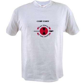 CC - A01 - 04 - Camp Casey with Text - Value T-shirt
