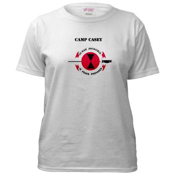 CC - A01 - 04 - Camp Casey with Text - Women's T-Shirt