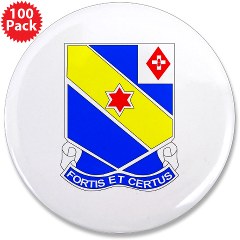 CC52IR - M01 - 01 - DUI - C Company - 52nd Infantry Regt - 3.5" Button (100 pack) - Click Image to Close