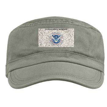 CDP - A01 - 01 - Center for Domestic Preparedness with Text - Military Cap