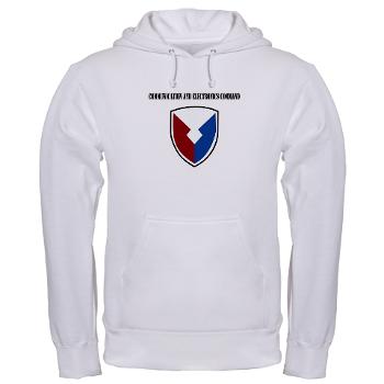 CEC - A01 - 03 - Communication and Electronics Command with Text - Hooded Sweatshirt