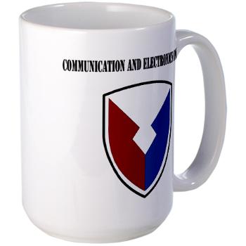 CEC - M01 - 03 - Communication and Electronics Command with Text - Large Mug