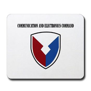 CEC - M01 - 03 - Communication and Electronics Command with Text - Mousepad