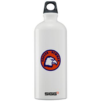 CNC - M01 - 03 - SSI - ROTC - Carson-Newman College - Sigg Water Bottle 1.0L - Click Image to Close