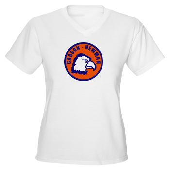 CNC - A01 - 04 - SSI - ROTC - Carson-Newman College - Women's V-Neck T-Shirt