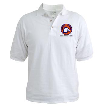 CNC - A01 - 04 - SSI - ROTC - Carson-Newman College with Text - Golf Shirt - Click Image to Close