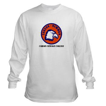 CNC - A01 - 03 - SSI - ROTC - Carson-Newman College with Text - Long Sleeve T-Shirt