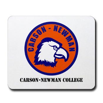 CNC - M01 - 03 - SSI - ROTC - Carson-Newman College with Text - Mousepad - Click Image to Close