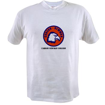 CNC - A01 - 04 - SSI - ROTC - Carson-Newman College with Text - Value T-shirt - Click Image to Close