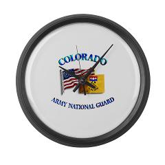 COLORADOARNG - M01 - 03 - Colorado Army National Guard - Large Wall Clock
