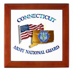 CONNECTICUTARNG - M01 - 03 - DUI - Connecticut Army National Guard Keepsake Box