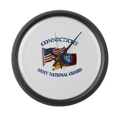 CONNECTICUTARNG - M01 - 03 - DUI - Connecticut Army National Guard Large Wall Clock - Click Image to Close