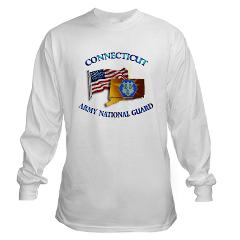 CONNECTICUTARNG - A01 - 03 - DUI - Connecticut Army National Guard Long Sleeve T-Shirt