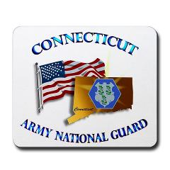 CONNECTICUTARNG - M01 - 03 - DUI - Connecticut Army National Guard Mousepad