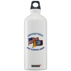 CONNECTICUTARNG - M01 - 03 - DUI - Connecticut Army National Guard Sigg Water Bottle 1.0L - Click Image to Close