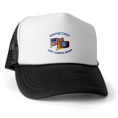 CONNECTICUTARNG - A01 - 02 - DUI - Connecticut Army National Guard Trucker Hat