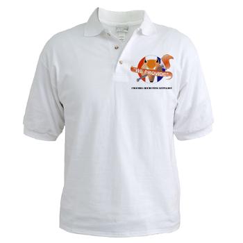 CRB - A01 - 04 - DUI - Columbia Recruiting Bn with Text - Golf Shirt
