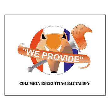 CRB - M01 - 02 - DUI - Columbia Recruiting Bn with Text - Small Poster - Click Image to Close