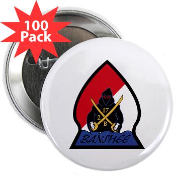 CRB - M01 - 01 - DUI - Cleveland Recruiting Battalion - 2.25" Button (100 pack)
