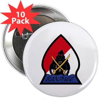 CRB - M01 - 01 - DUI - Cleveland Recruiting Battalion - 2.25" Button (10 pack)