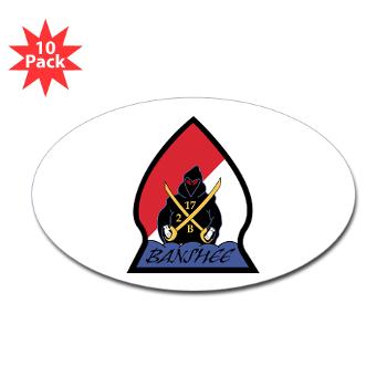 CRB - M01 - 01 - DUI - Cleveland Recruiting Battalion - Sticker (Oval 10 pk) - Click Image to Close