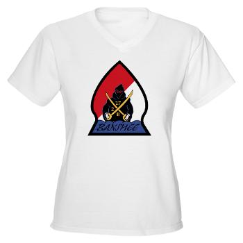 CRB - A01 - 04 - DUI - Cleveland Recruiting Battalion - Women's V -Neck T-Shirt