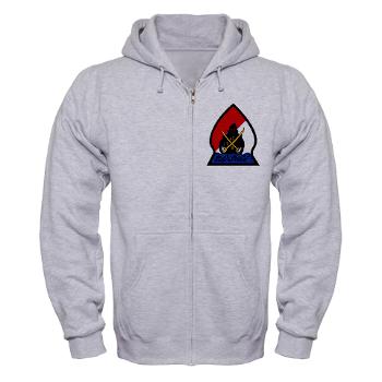 CRB - A01 - 04 - DUI - Cleveland Recruiting Battalion - Zip Hoodie - Click Image to Close