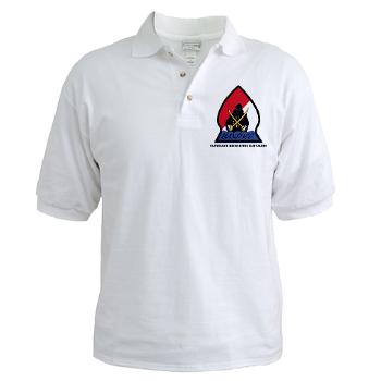 CRB - A01 - 04 - DUI - Cleveland Recruiting Battalion with Text - Golf Shirt - Click Image to Close