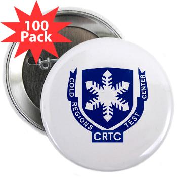 CRTC - M01 - 01 - DUI - Cold Regions Test Center (CRTC) - 2.25" Button (100 pack)